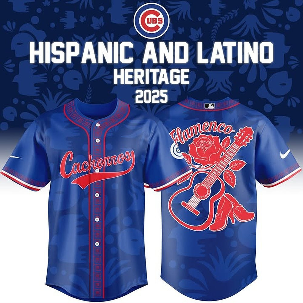 Chicago Cubs x Hispanic & Latino Heritage Jersey 2025 Great Gift For Baseball Supporters