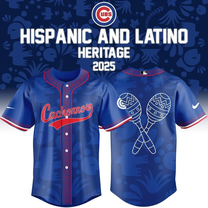 Chicago Cubs x Hispanic And Latino Heritage Baseball Jersey Unique Gift For Cubs Fans Cubs Merch