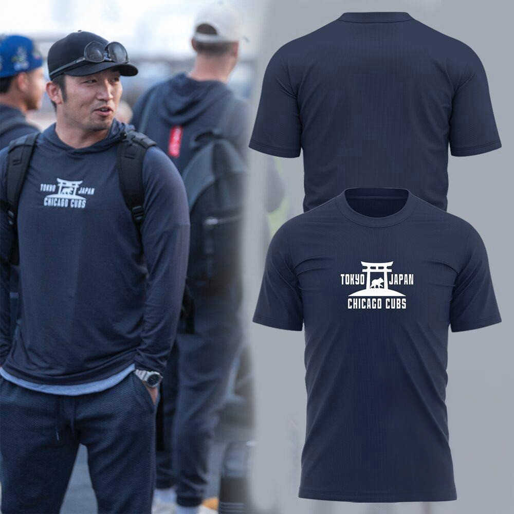 Chicago Cubs x Tokyo Series Shirt Gift Ideas For Basketball Lovers
