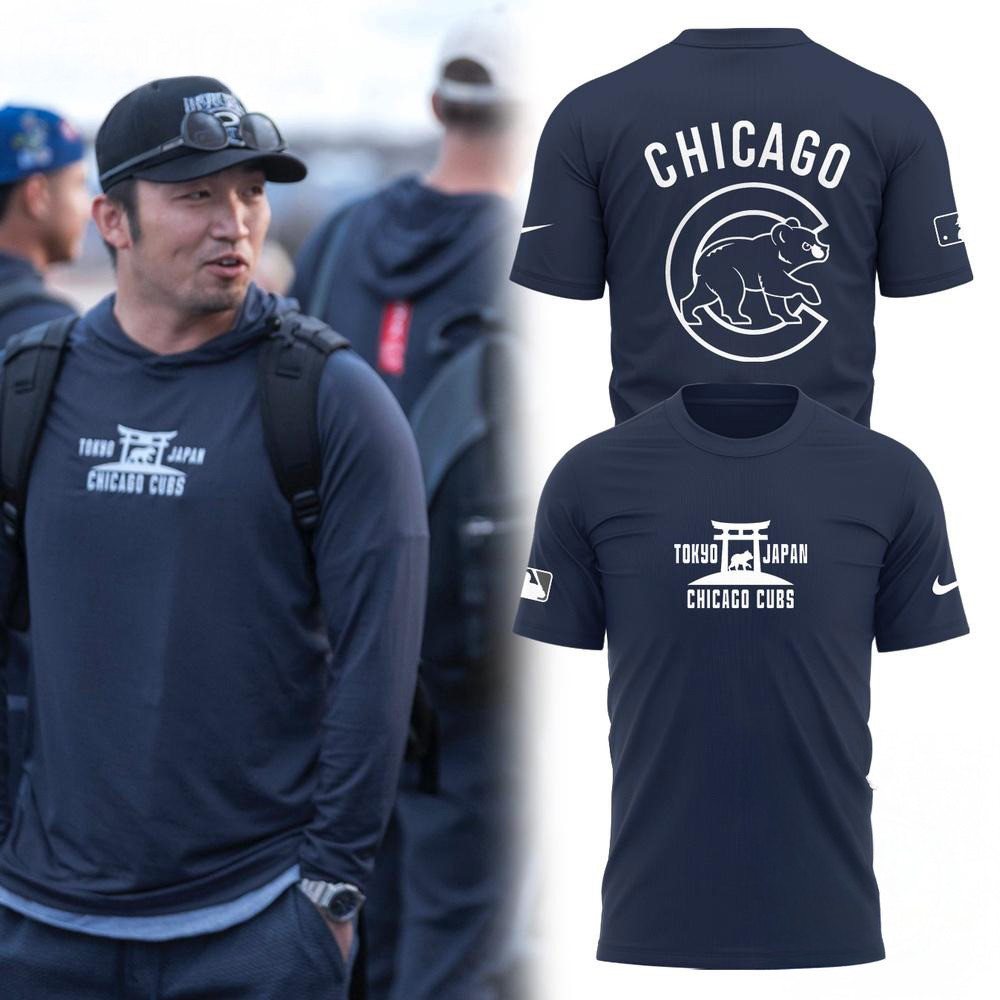 Chicago Cubs x Tokyo Series Shirt Presents For Basketball Fans