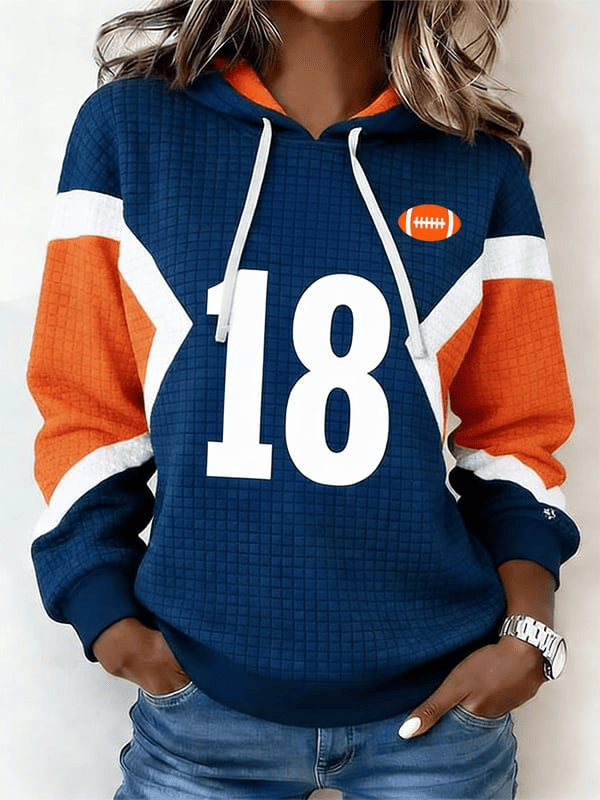 Chicago Football 18 Hoodie Game Day Hoodie Gifts For Chicago Football Fans Chicago Football 18 Hoodie Game Day Hoodie Gifts For Chicago Football Fans