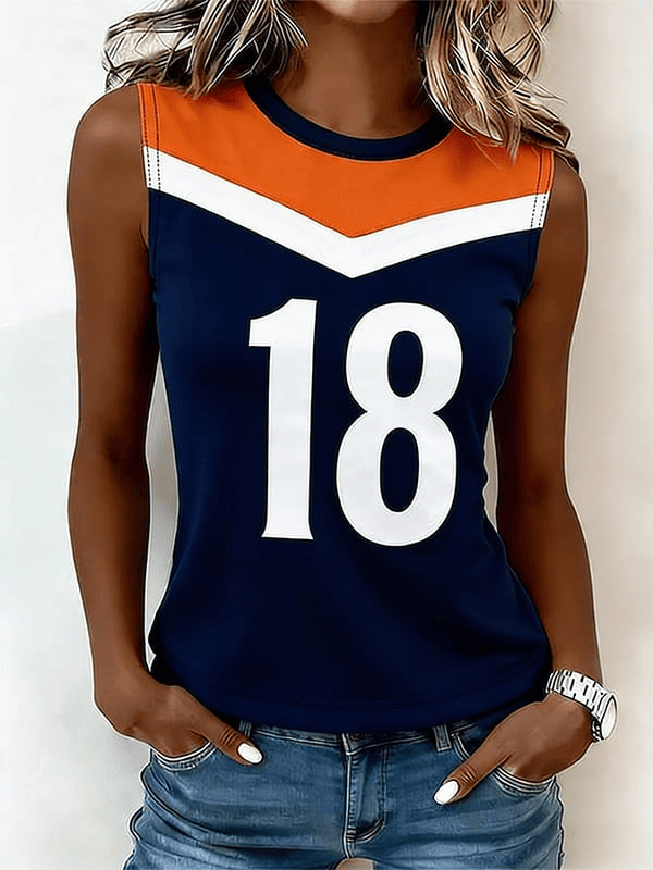 Chicago Football 18 Tank GameDay Apparel CB Merch Gifts For Chicago Football Fans Chicago Football 18 Tank GameDay Apparel CB Merch Gifts For Chicago Football Fans