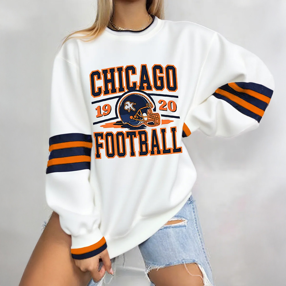 Chicago Football 1920 Sweatshirt Game Day Football Clothing Unique Gifts For Girlfriend