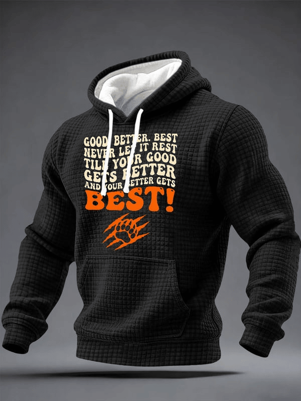 Chicago Football Good Better Best Hoodie Chicago Strong Bears Hoodie Black Gifts For Fan