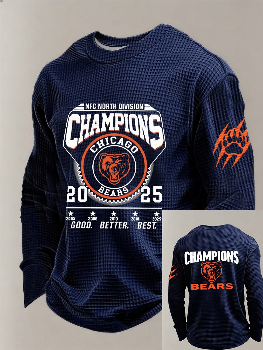 Chicago Football Good Better Best Long Sleeve T-Shirt Bears Shirt Chicago Strong Merch