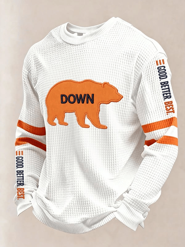 Chicago Football Good Better Best Waffle Long Sleeve T-Shirt Chicago Pride Shirt Bear Down Merch Chicago Football Good Better Best Waffle Long Sleeve T-Shirt Chicago Pride Shirt Bear Down Merch