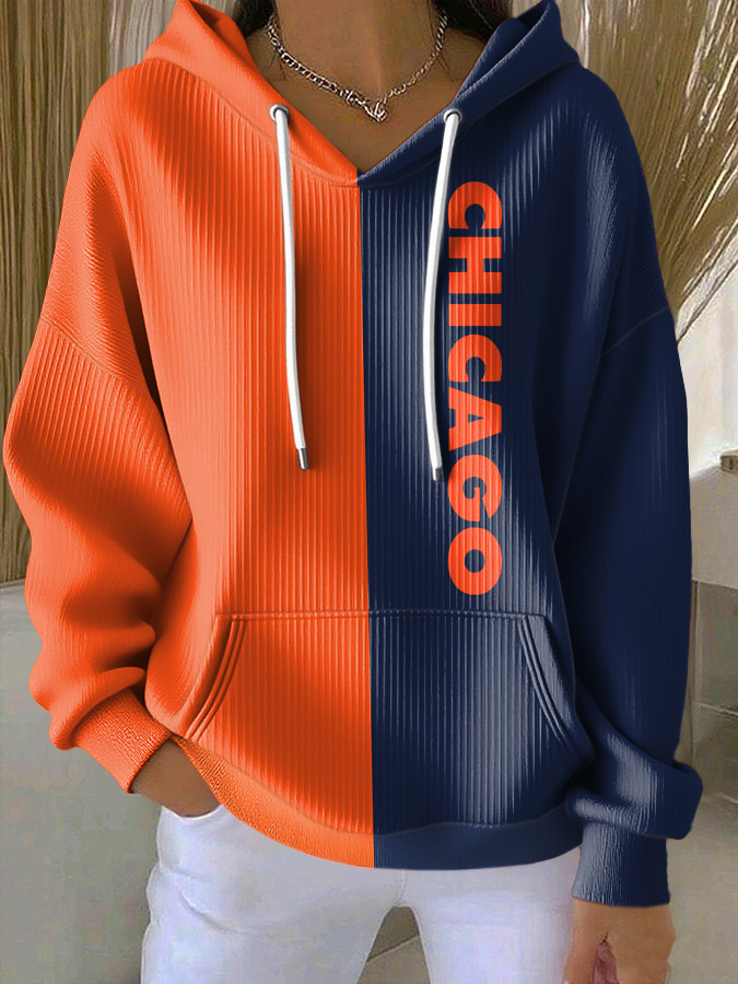 Chicago Football Hoodie Game Day Clothes CB Merch Best Gift For Wife