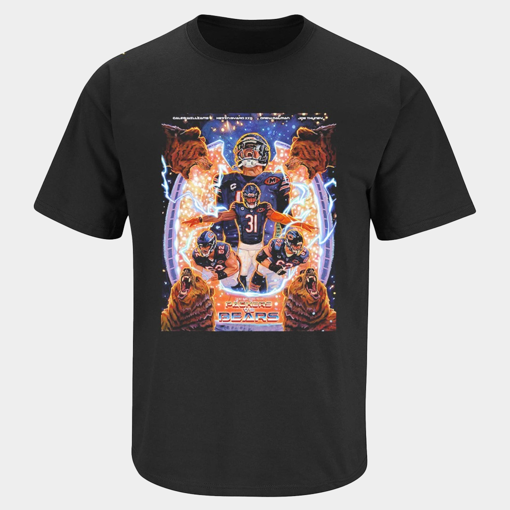 Chicago Football Vs Green Bay Football On January 10 2026 T-Shirt Football Fan Merch Gifts Chicago Football Vs Green Bay Football On January 10 2026 T-Shirt Football Fan Merch Gifts