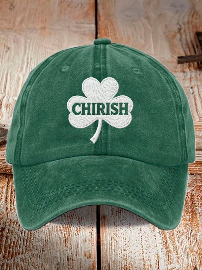 Chicago Irish Saint Patrick's Day Hat Embroidered Cool St Patricks Day Gifts For Dad