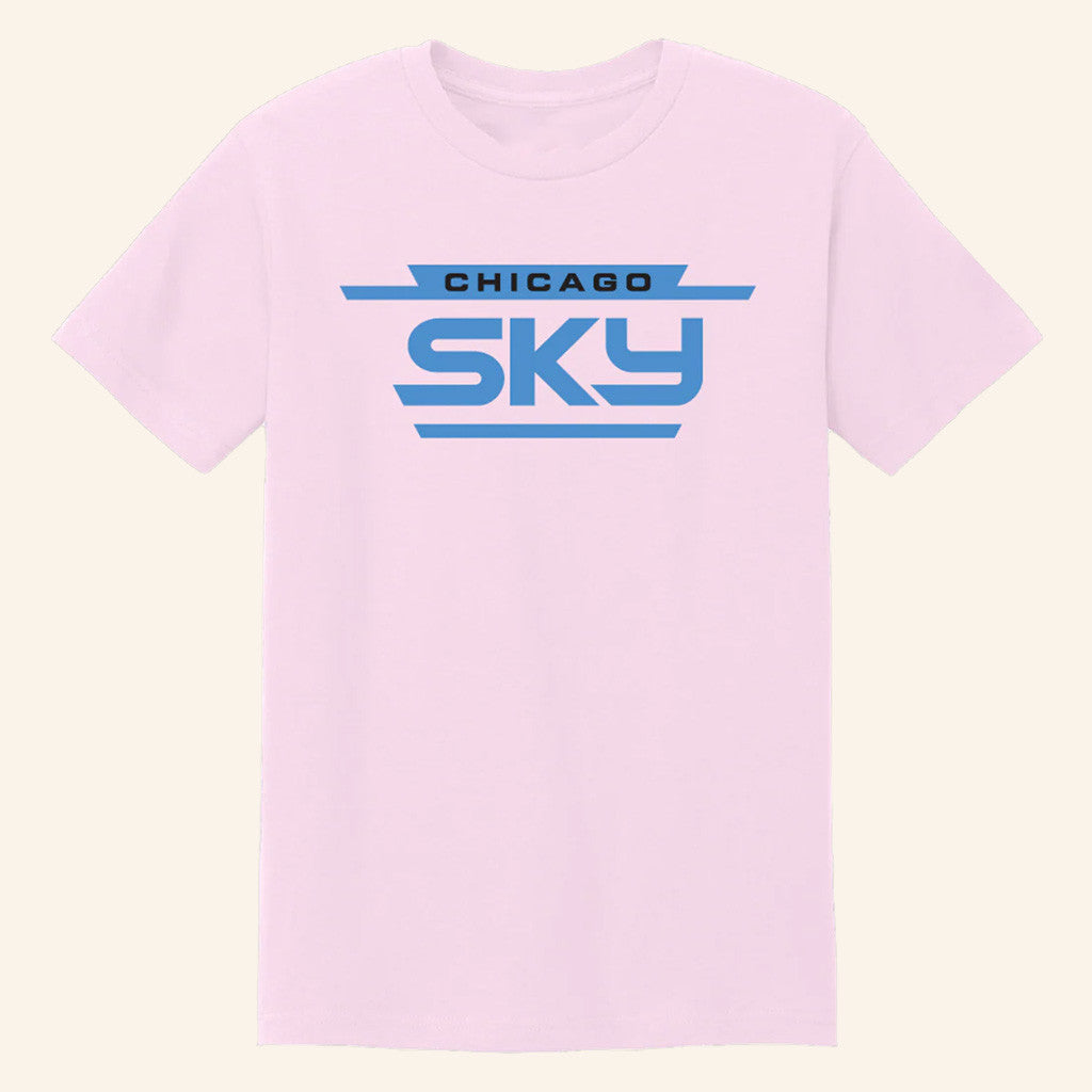 Chicago Sky Merch Stacked Logo T-Shirt Good Gifts For Her Chicago Sky Merch Stacked Logo T-Shirt Good Gifts For Her