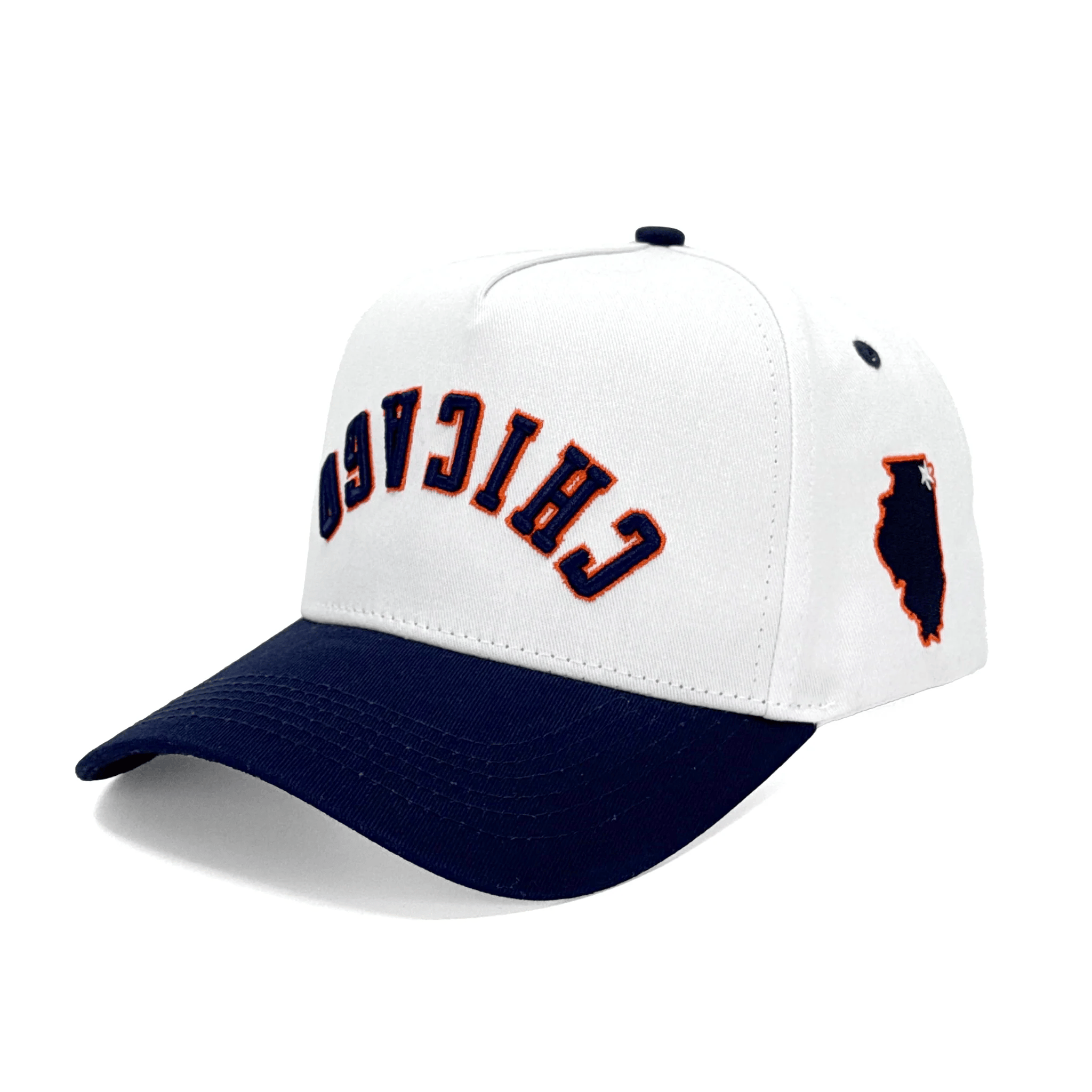 Chicago Upside Down Hat Trend Chicago Reversed Hat Chicago Merch Meaningful Father's Day Gifts Chicago Upside Down Hat Trend Chicago Reversed Hat Chicago Merch Meaningful Father's Day Gifts