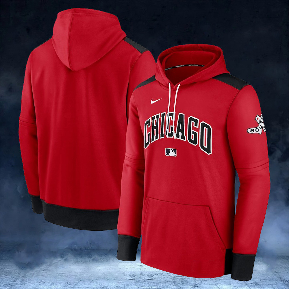 Chicago White Sox City Connect Hoodie 2025 MLB Apparel Performance Pullover Hoodie Fan Gift