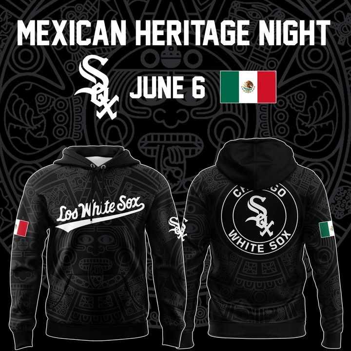 Chicago White Sox Mexican Heritage Night Hoodie Baseball Lover Merch Gifts For Fans