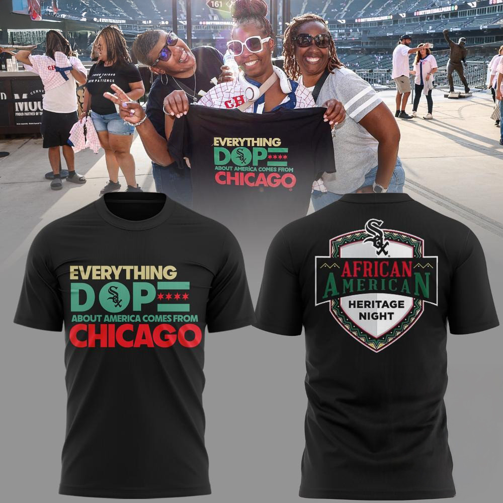 Chicago White Sox Special African American Heritage Night T-Shirt Gift For Basketball Lover