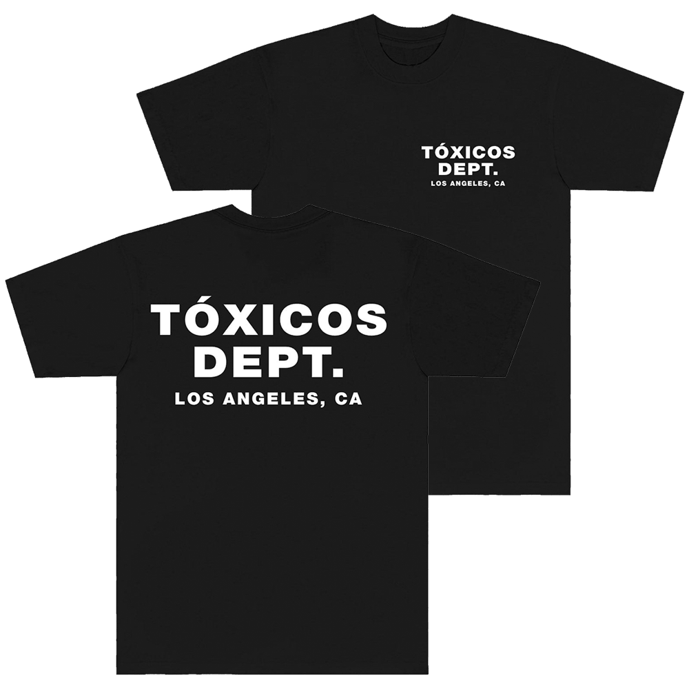 Chicos Toxicos Merch Toxicos Dept Los Angeles CA T-Shirt Father's Day Gifts For Dad