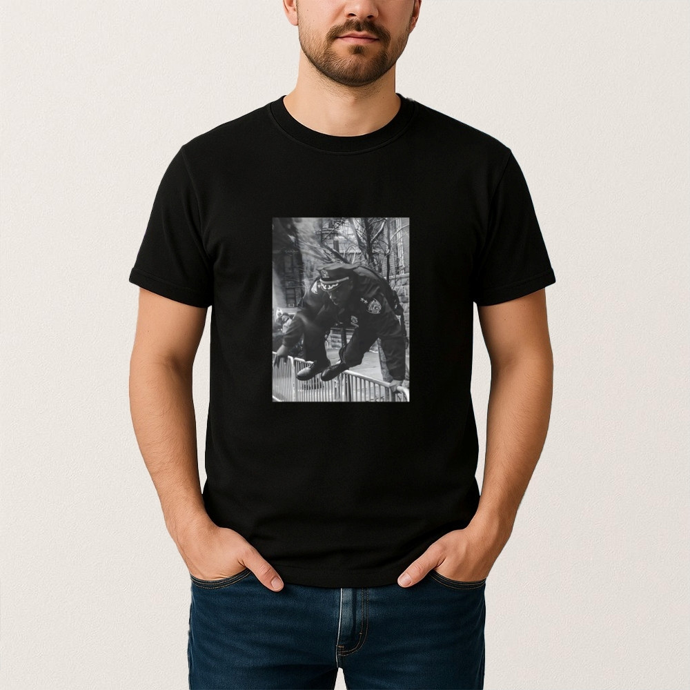 Chief Aaron Edwards American Hero T-Shirt NYPD Gracie Mansion Protest Shirt