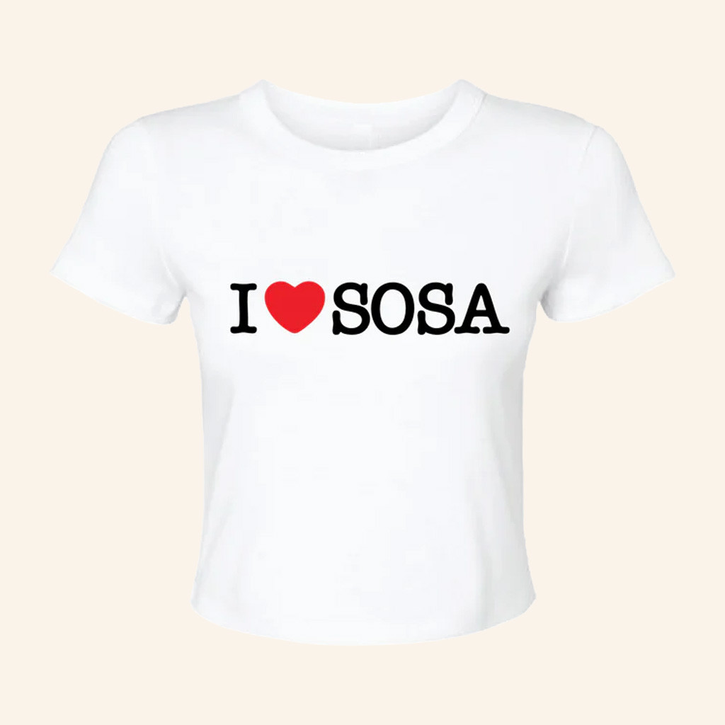 Chief Keef Merch I Heart Sosa Cropped Shirt Best Gift For Hip Hop Fan