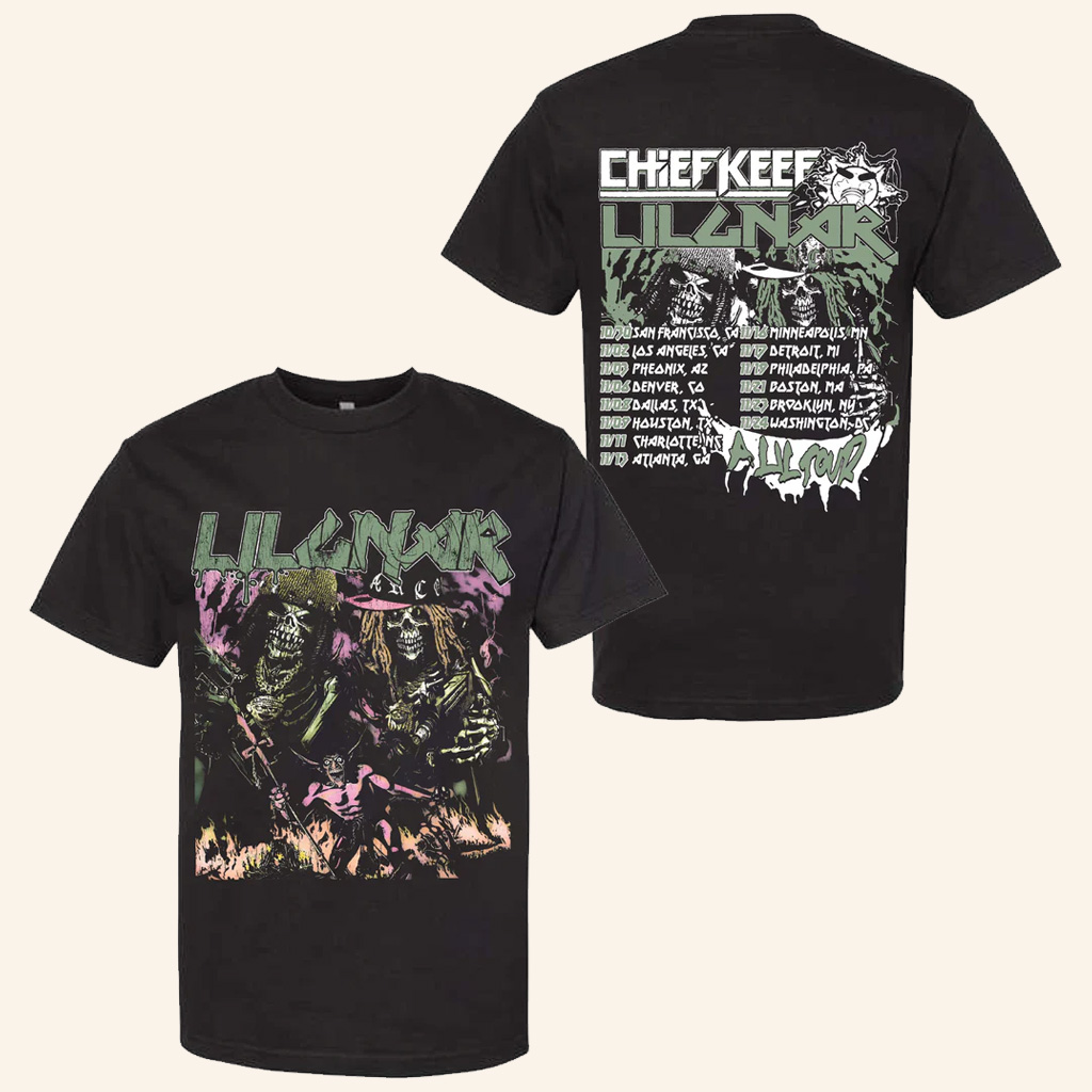 Chief Keef Merch Lil Gnar Tour T-Shirt Presents For Hip Hop Lovers Chief Keef Merch Lil Gnar Tour T-Shirt Presents For Hip Hop Lovers