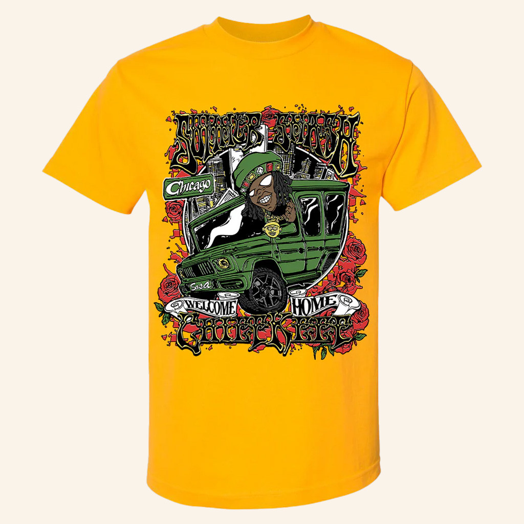 Chief Keef Merch Welcome Home Sosa T-Shirt Gift Ideas For Hip Hop Lovers Chief Keef Merch Welcome Home Sosa T-Shirt Gift Ideas For Hip Hop Lovers