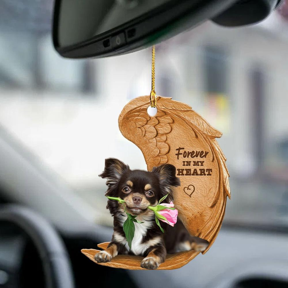 Chihuahua Forever Love Ornament Dog Ornament Lasfour