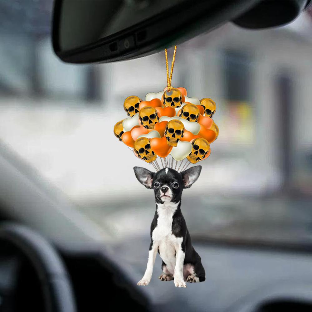 Chihuahua Halloween Car Ornament Dog Ornament For Halloween