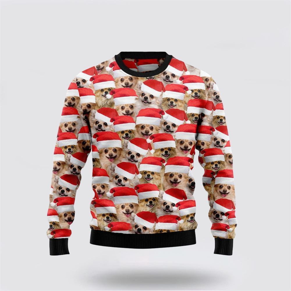 Chihuahua Ugly Christmas Sweater Christmas Gift For Dog Love Christmas Gift Idea