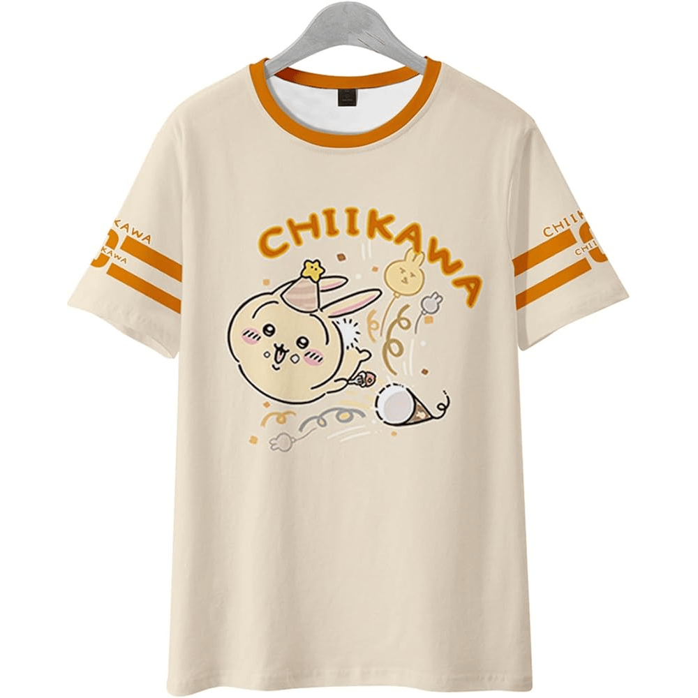 Chiikawa Merch Chiikawa T-Shirt Cute Gifts For Daughter Chiikawa Merch Chiikawa T-Shirt Cute Gifts For Daughter