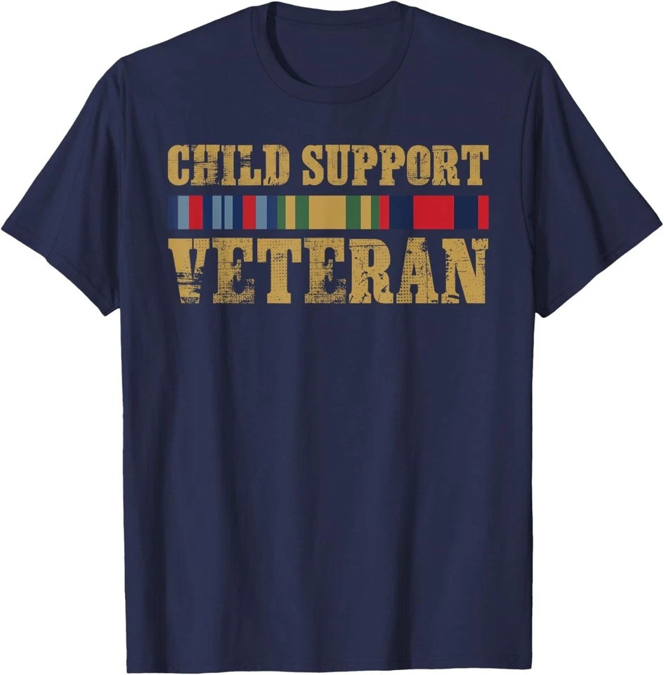 Child Support Veteran T-Shirt Gifts For Patriots