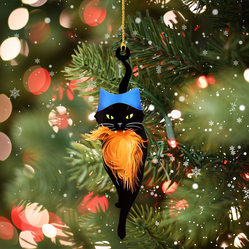 Childless Cat Lady Kamala Harris 2024 Ornament Shape Harris For President Christmas Ornament