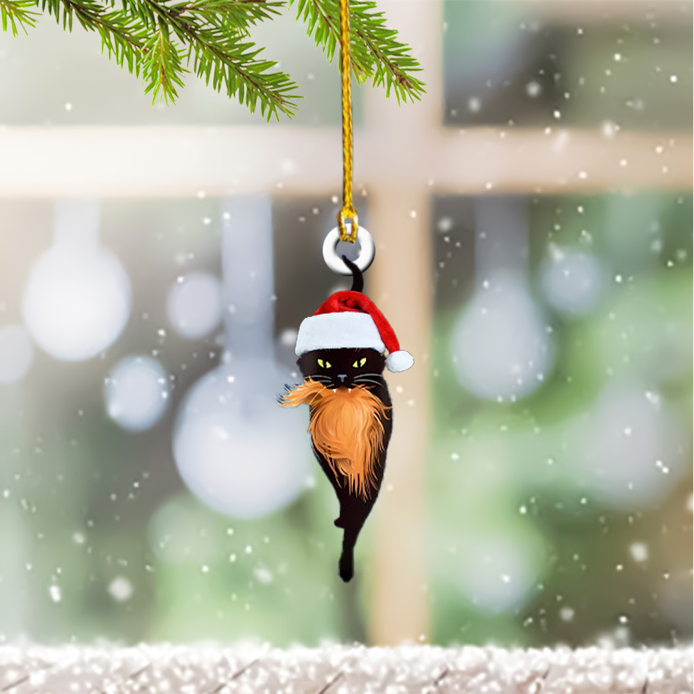 Childless Cat Lady Kamala Harris Ornament Shape Vote Madam President Christmas Ornament