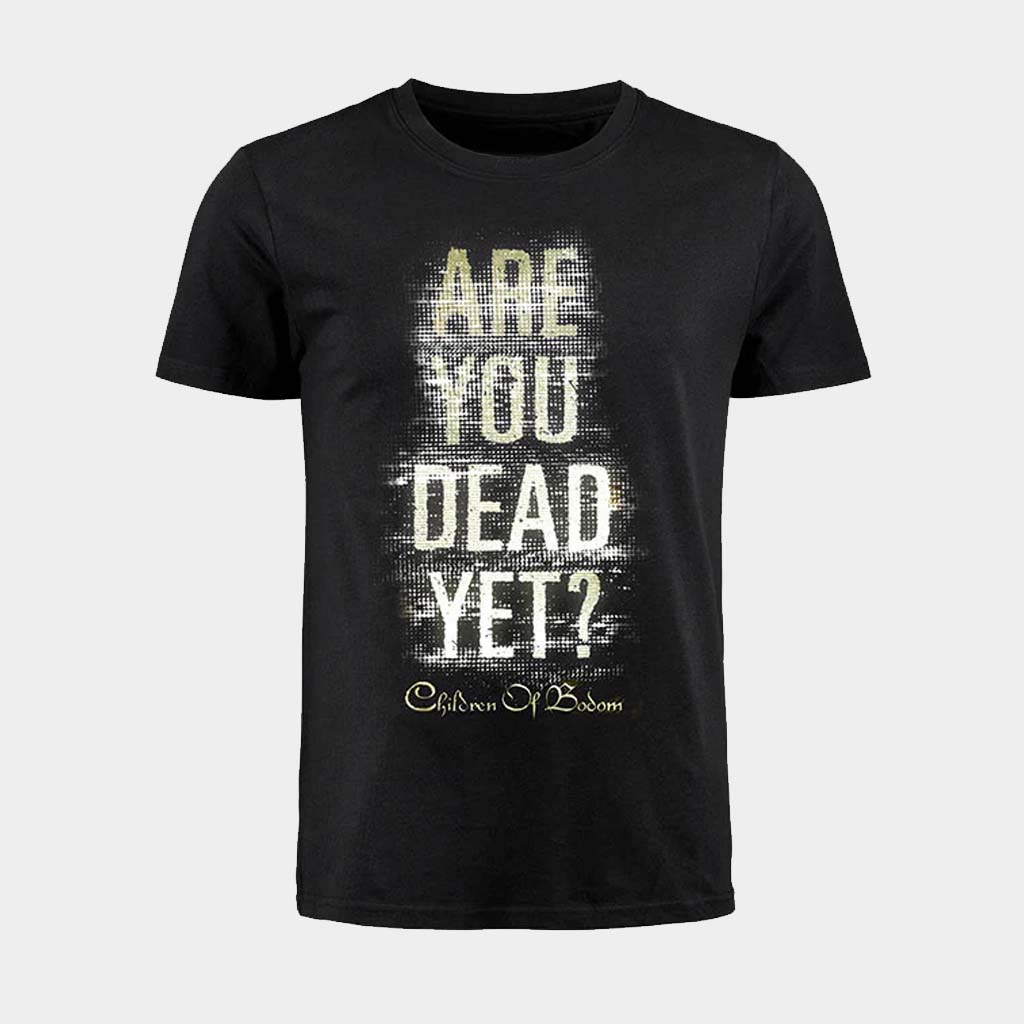 Children Of Bodom Merch Are You Dead Yet Logo T-Shirt Gifts For Band Fans