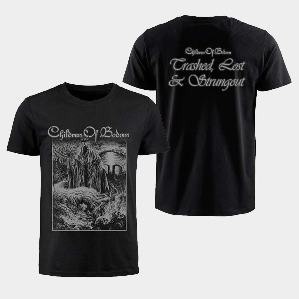 Children Of Bodom Merch Trashed Lost And Strungout T-Shirt Gifts For Band Fans