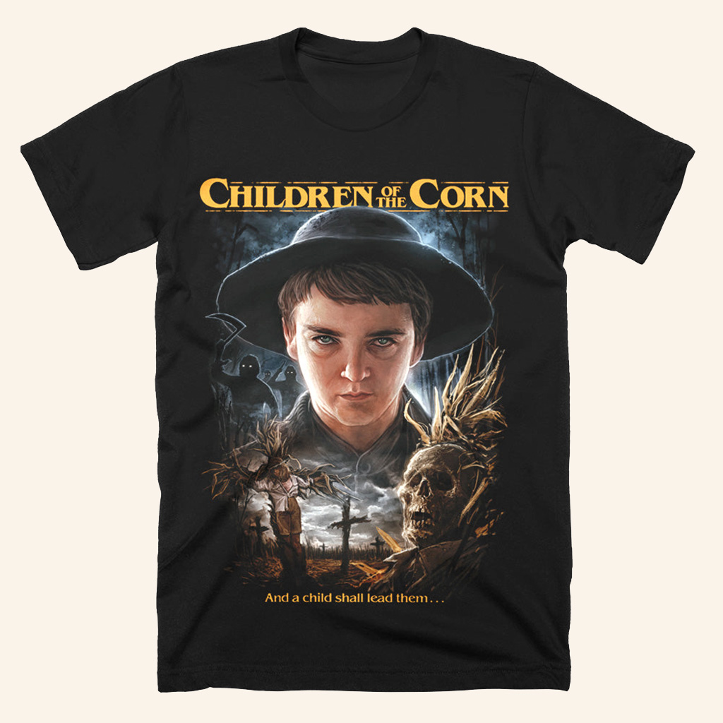 Children Of The Corn Lead Them T-Shirt Halloween Shirt Best Gifts For Dad Children Of The Corn Lead Them T-Shirt Halloween Shirt Best Gifts For Dad