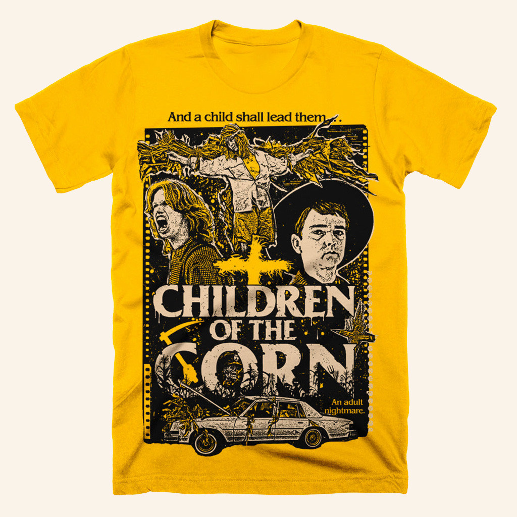Children Of The Corn Spilled Blood Shirt Halloween T-Shirts Gifts For Friends Children Of The Corn Spilled Blood Shirt Halloween T-Shirts Gifts For Friends