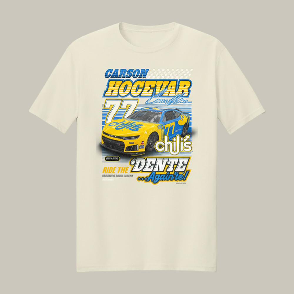 Chili's Throwback Carson Hocevar T-Shirt Car Racer Clothes Unique Gift For Carson Hocevar Lovers