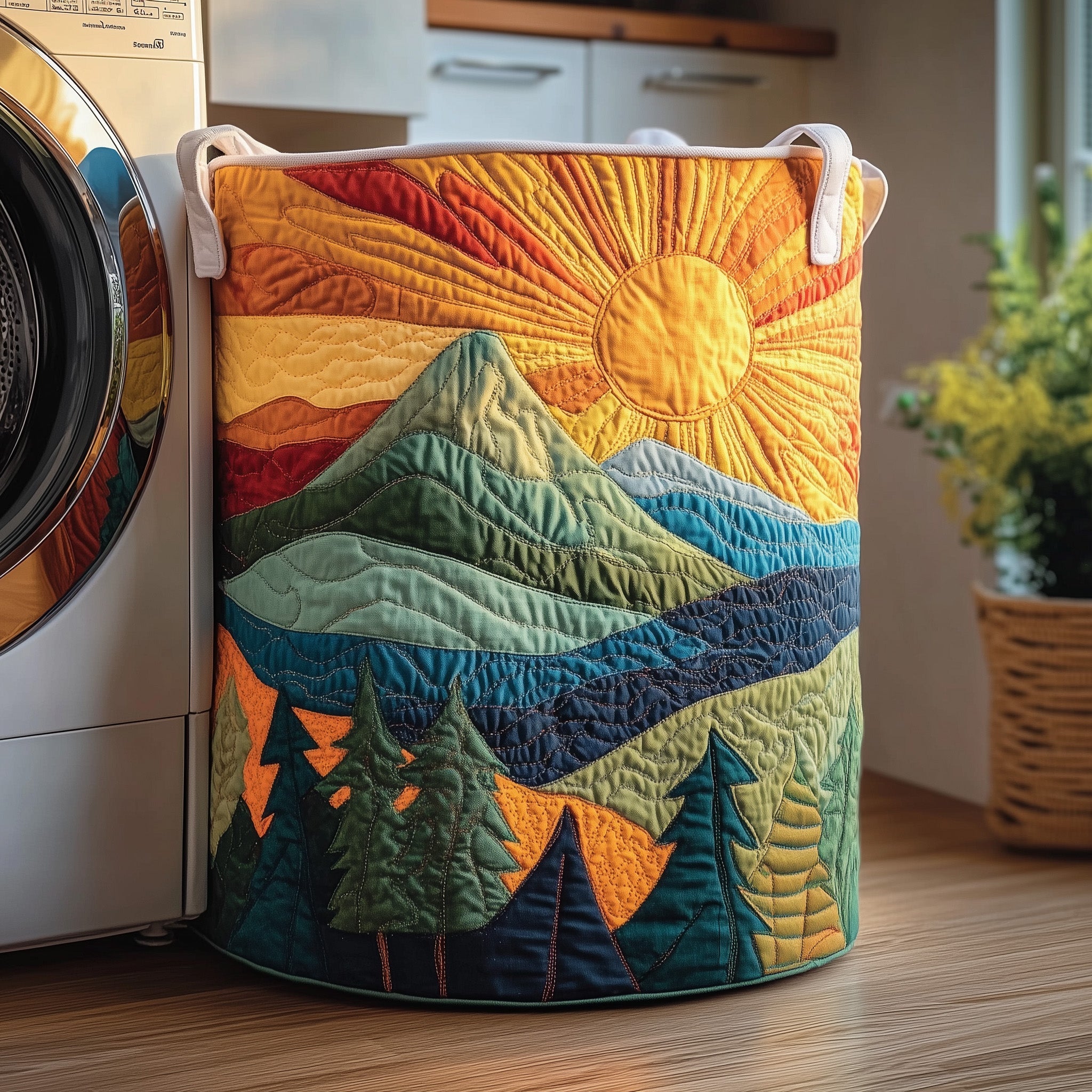 Chill Hill Quilted Laundry Basket Best Gifts For Flower Lovers