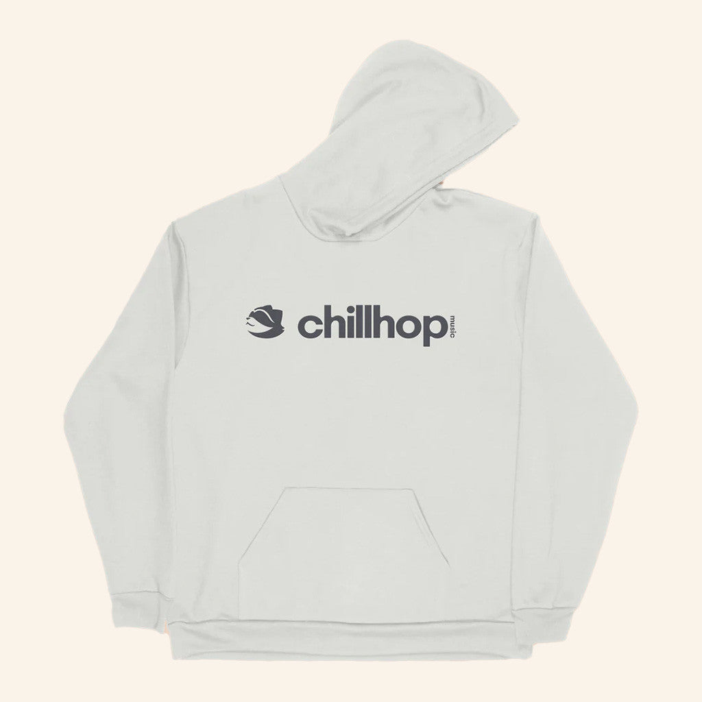 Chillhop Merch Real Cosy Logo White Hoodie Present For Husband Chillhop Merch Real Cosy Logo White Hoodie Present For Husband