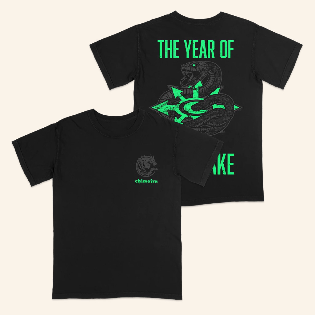 Chimaira Merch Year Of The Snake T-Shirt Best Gifts For Father