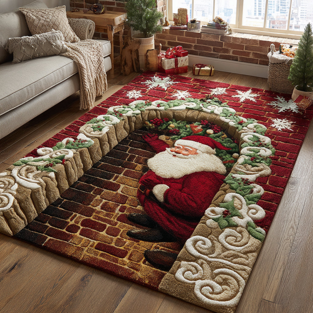 Chimney Magic Area Rug Outdoor Decor Christmas Presents For Grandma And Grandpa