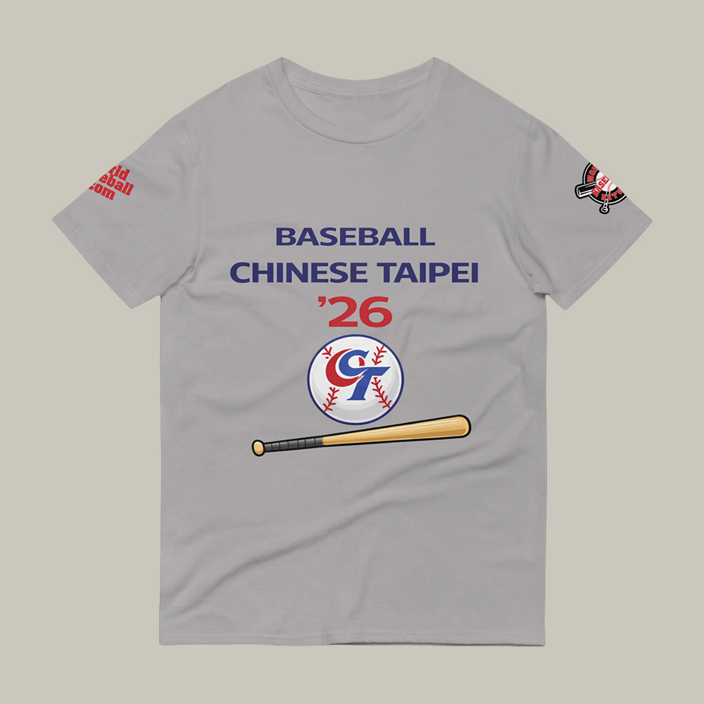 Chinese Taipei 2026 World Baseball Classic T-Shirt Game Day Baseball Apparel Cool Gift For Fans