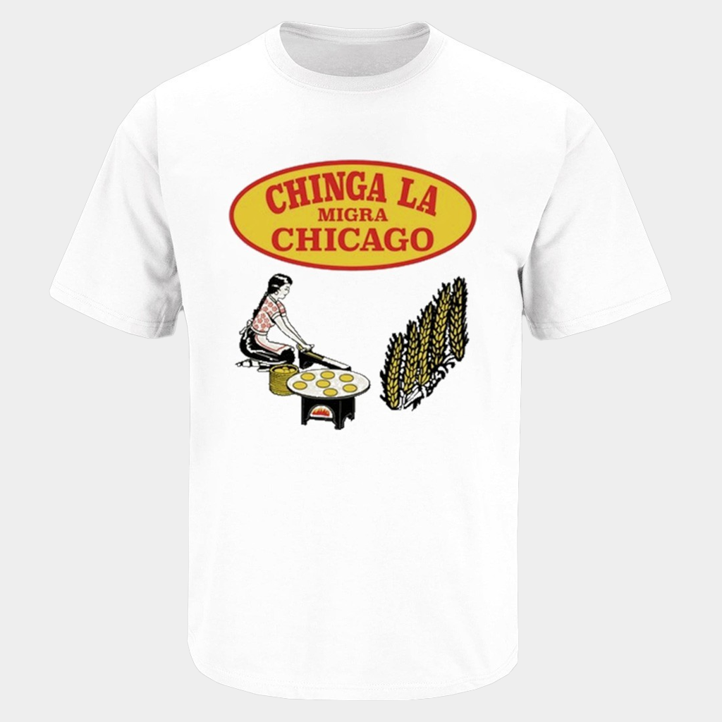 Chinga La Migra Chicago T-Shirt Abolish ICE Apparel Political Gifts Chinga La Migra Chicago T-Shirt Abolish ICE Apparel Political Gifts