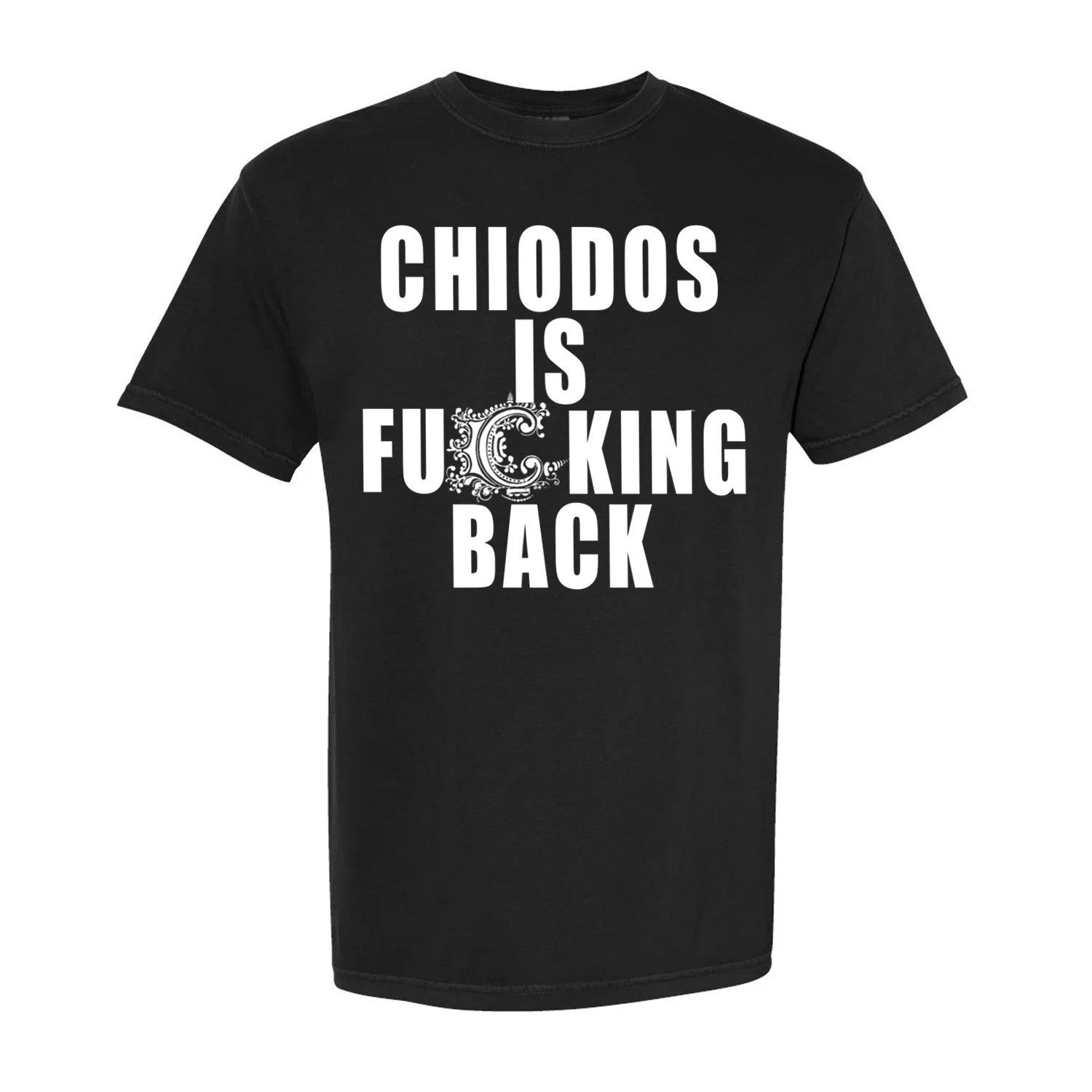 Chiodos Merch Chiodos Is Fcking Back Black T-Shirt Gifts For Dad Chiodos Merch Chiodos Is Fcking Back Black T-Shirt Gifts For Dad