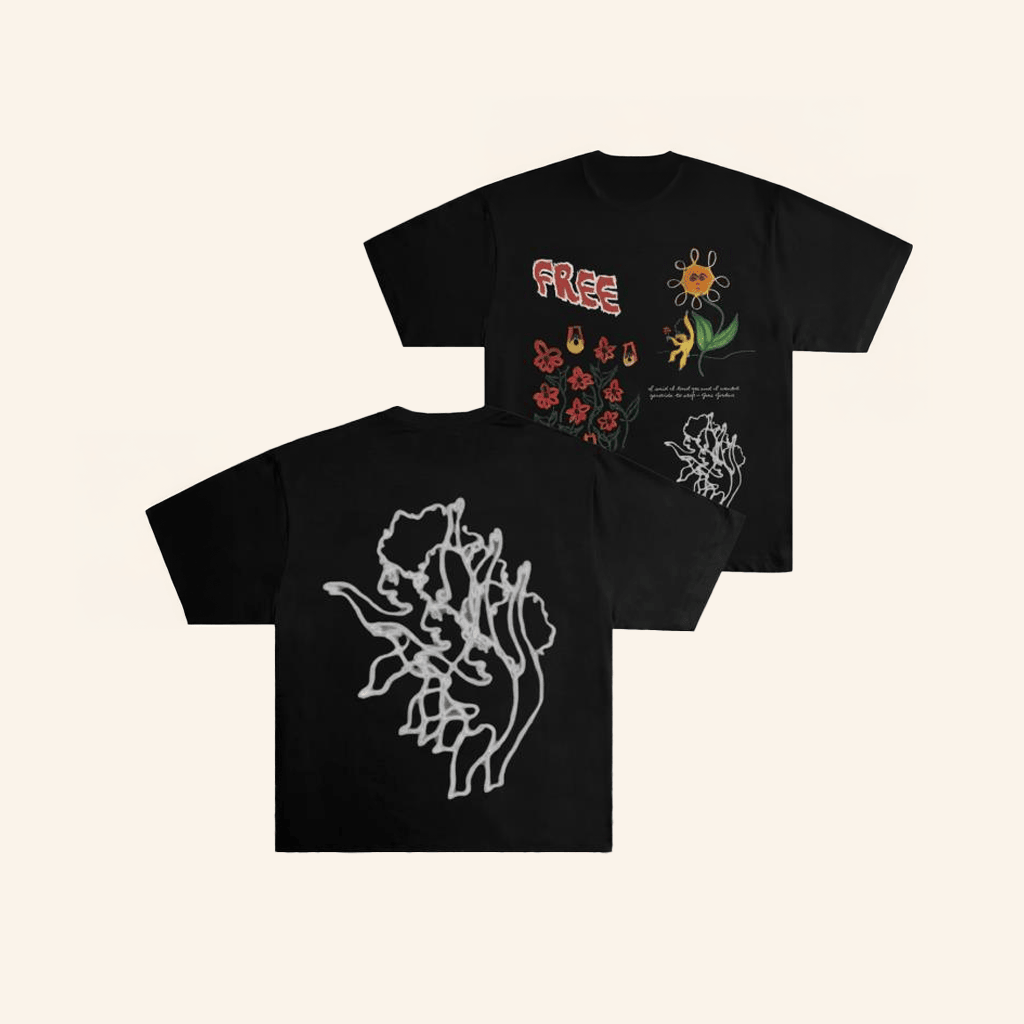 Chnge Merch Free Palestine Black T-Shirt Gifts For Her Chnge Merch Free Palestine Black T-Shirt Gifts For Her