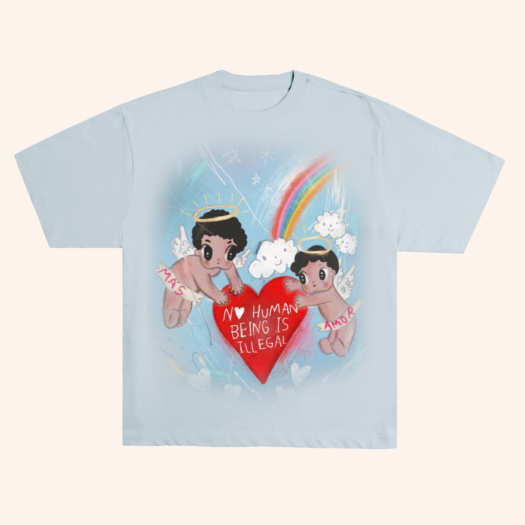 CHNGE Merch No Human Being Is Illegal T-Shirt Christmas Gift Ideas For Her