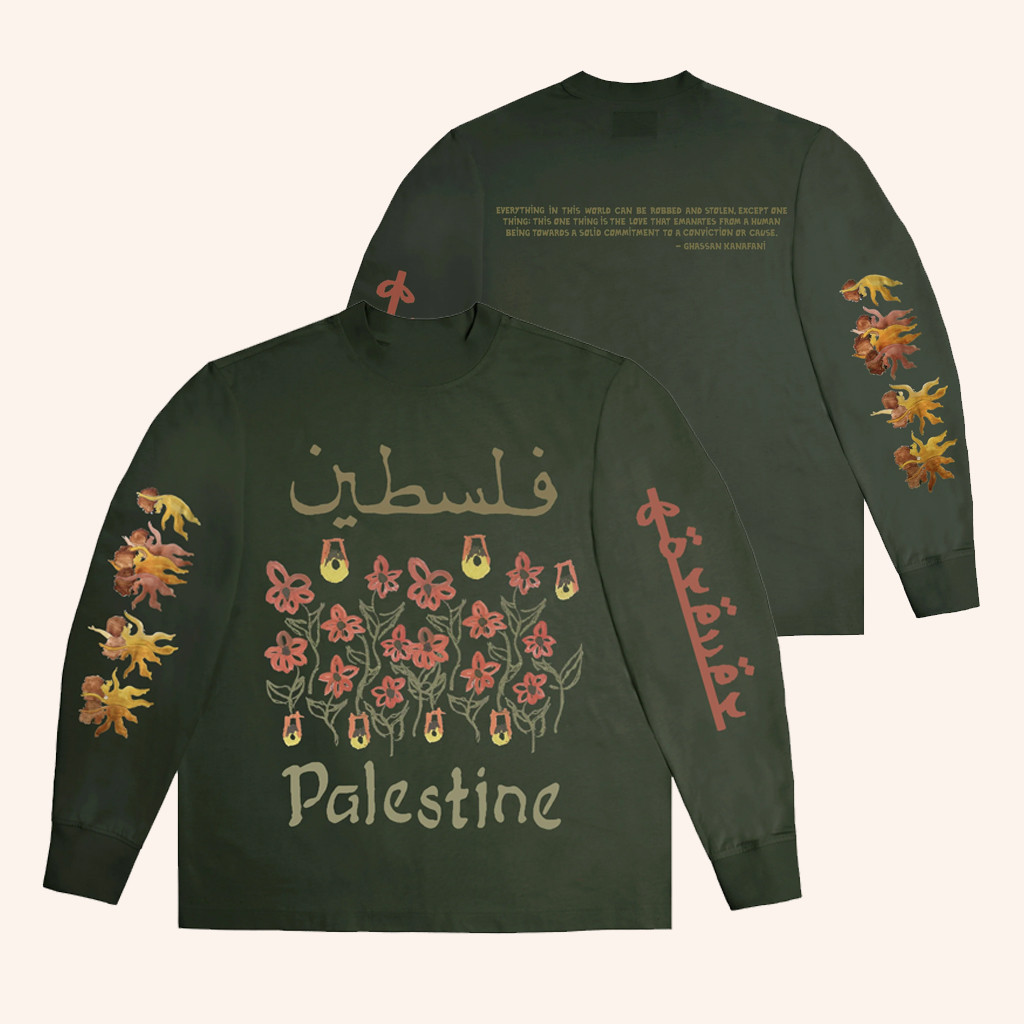 CHNGE Merch Palestine Forever Long Sleeve T-Shirt Christmas Gifts For Her