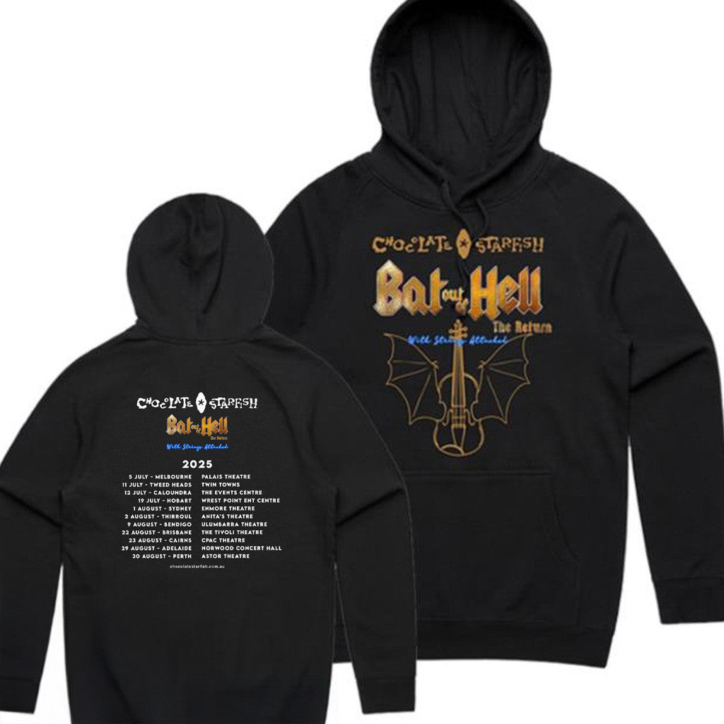 Chocolate Starfish Merch Bat Out Of Hell The Return 2025 Tour Hoodie Dad Gifts Chocolate Starfish Merch Bat Out Of Hell The Return 2025 Tour Hoodie Dad Gifts