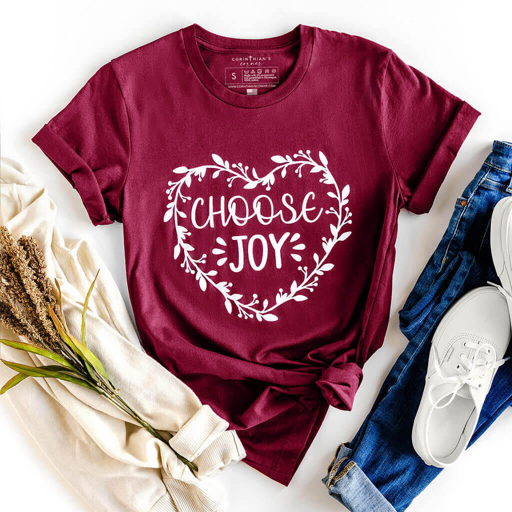 Choose Joy Shirt Christian Gifts For Women