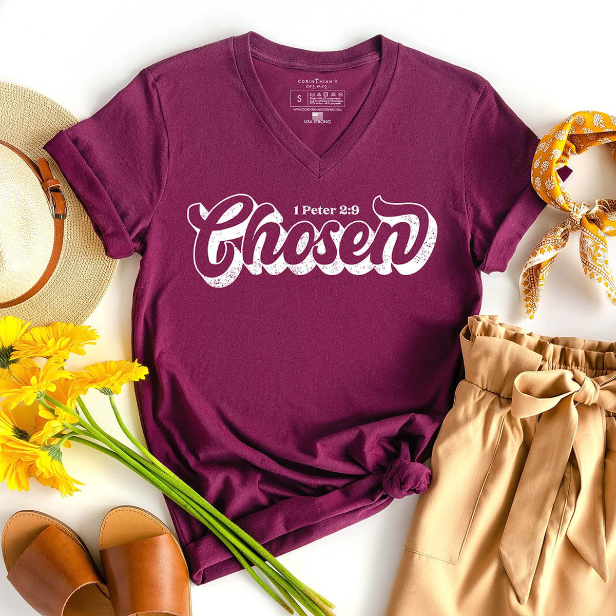 Chosen V-Neck Shirt Gift For Women