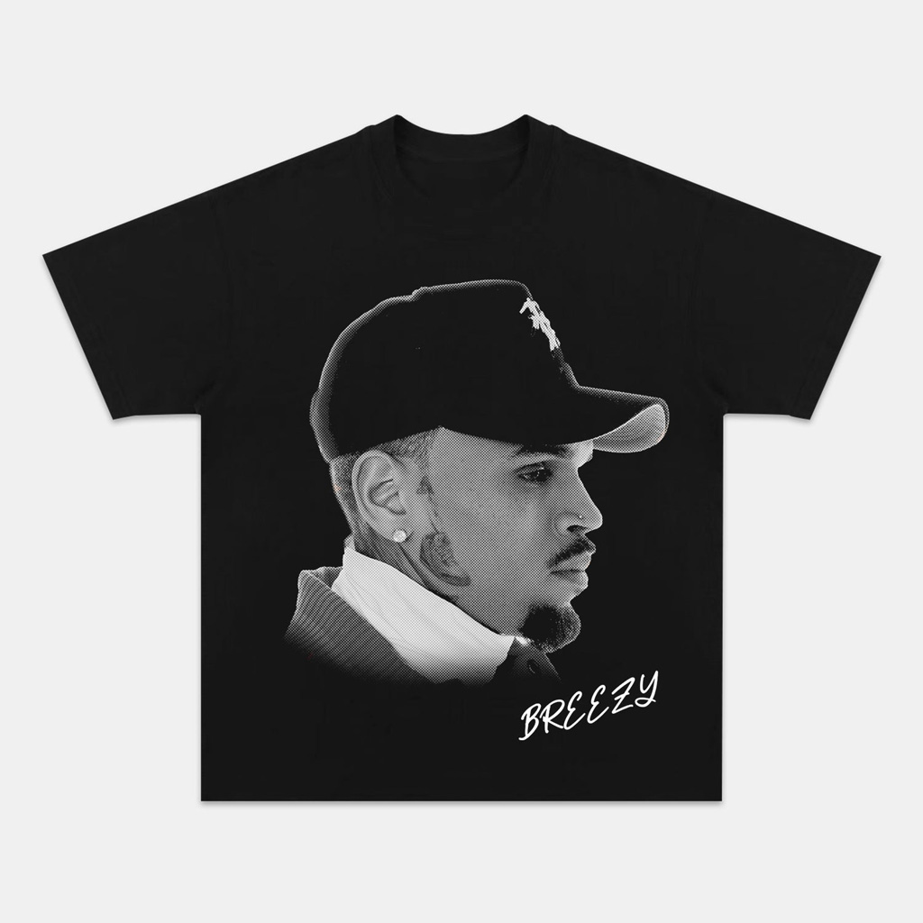 Chris Brown Big Face T-Shirt Chris Brown Merch Gifts For Music Enthusiasts Chris Brown Big Face T-Shirt Chris Brown Merch Gifts For Music Enthusiasts