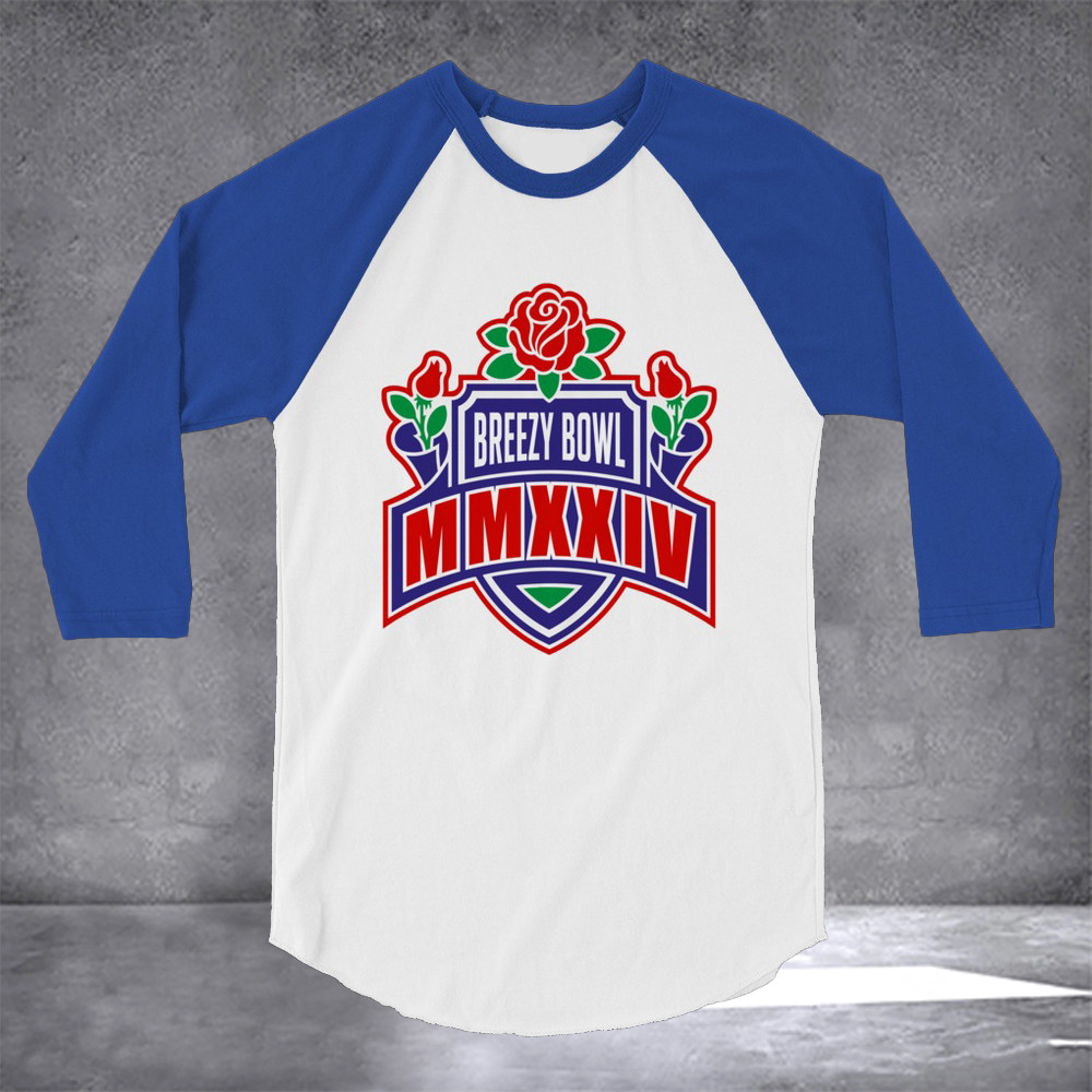 Chris Brown Breezy Bowl 2025 Tour Merch Raglan Shirt Chris Brown Merchandise Fan Gifts